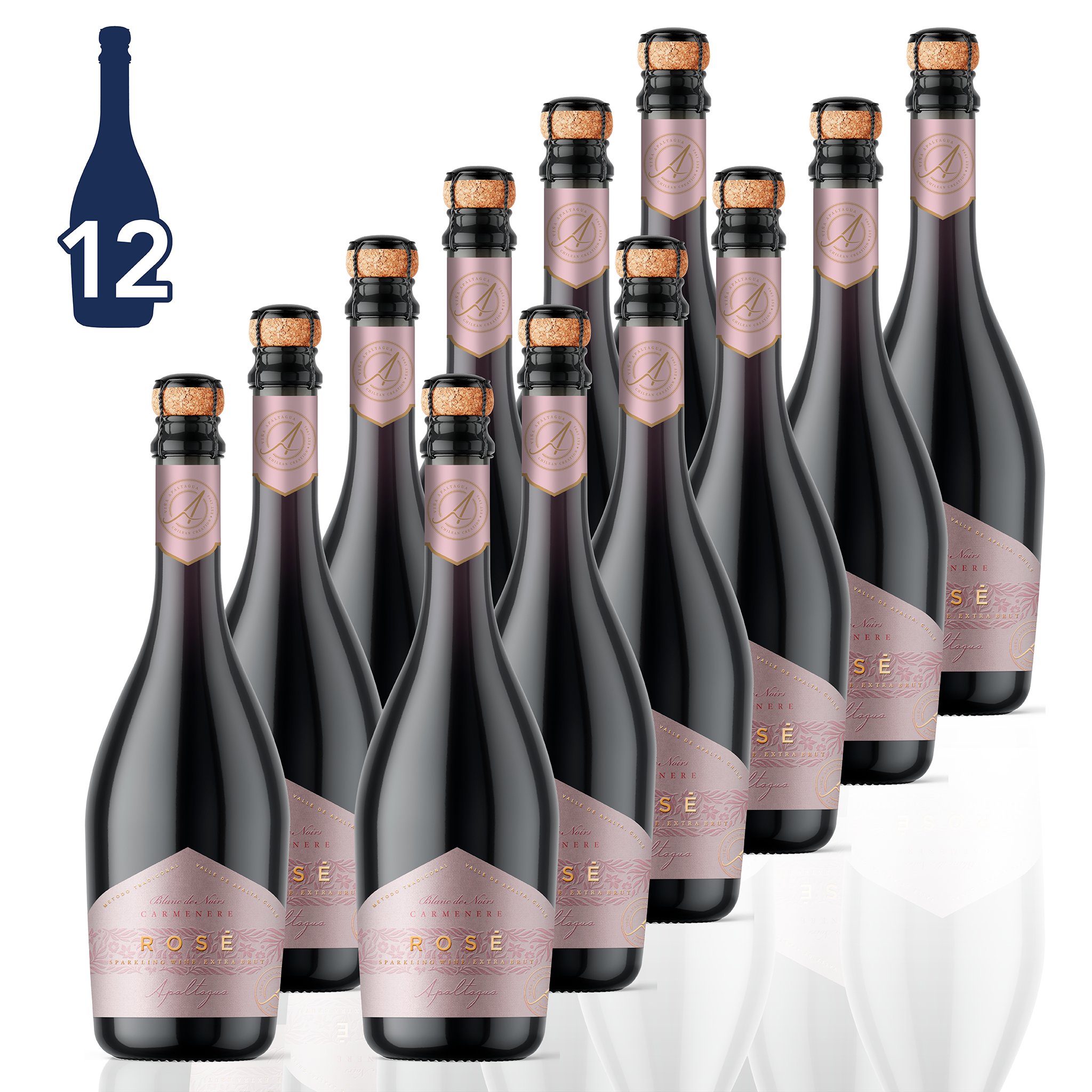 Rose Sparkling Wine Extra Brut