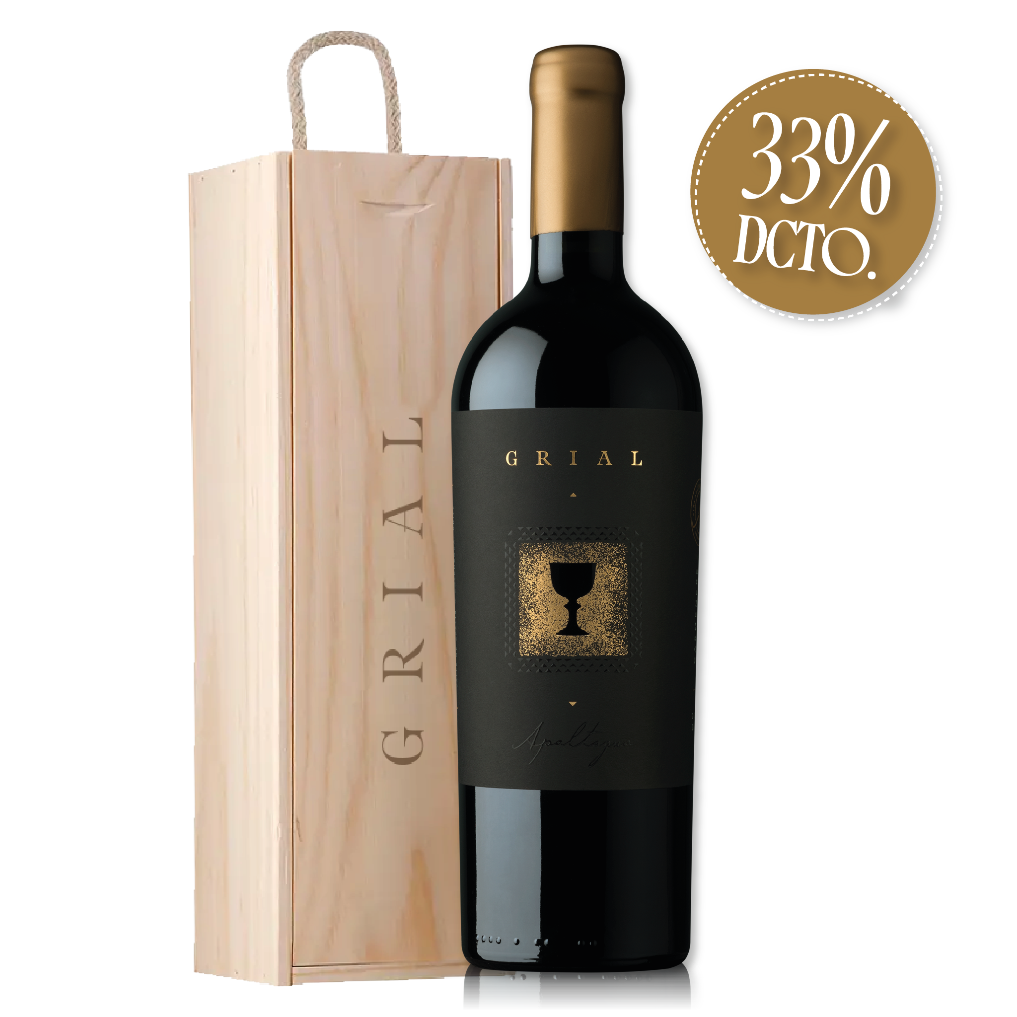 Grial Carmenere | Caja de Madera
